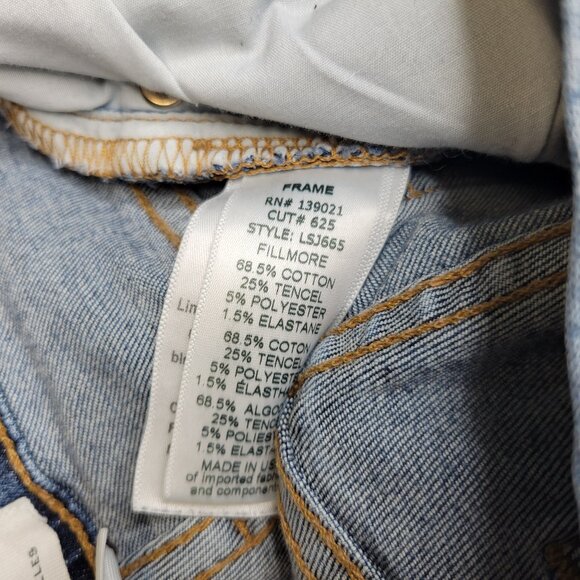 Frame Denim Women's Size 28 Jeans Le Skinny De Jeanne - Picture 7 of 7